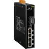 4-port 10/100 Mbps PoE (PSE) with 1 fiber port Switch (Multi mode, SC connector)ICP DAS